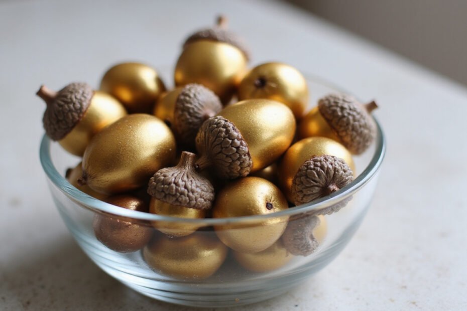 acorn DIY Ideas That Transform Simple Nuts Into Chic Decor
