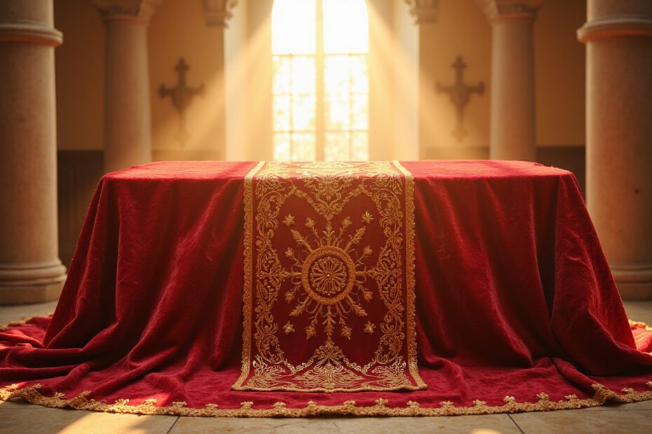altar cloths: How to Choose and Style Stunning Fabrics