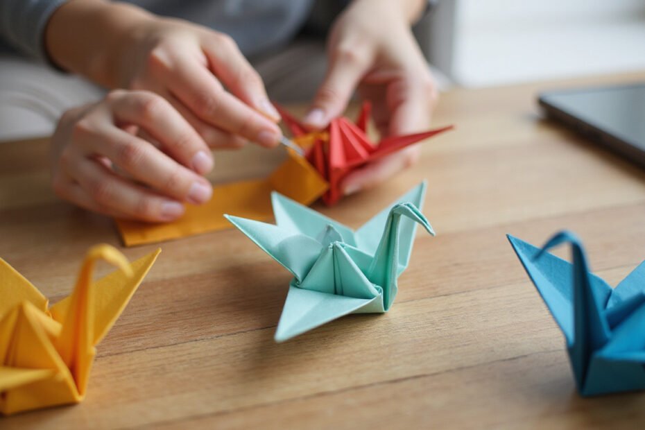 origami crane tutorial: 12 simple folds anyone can master